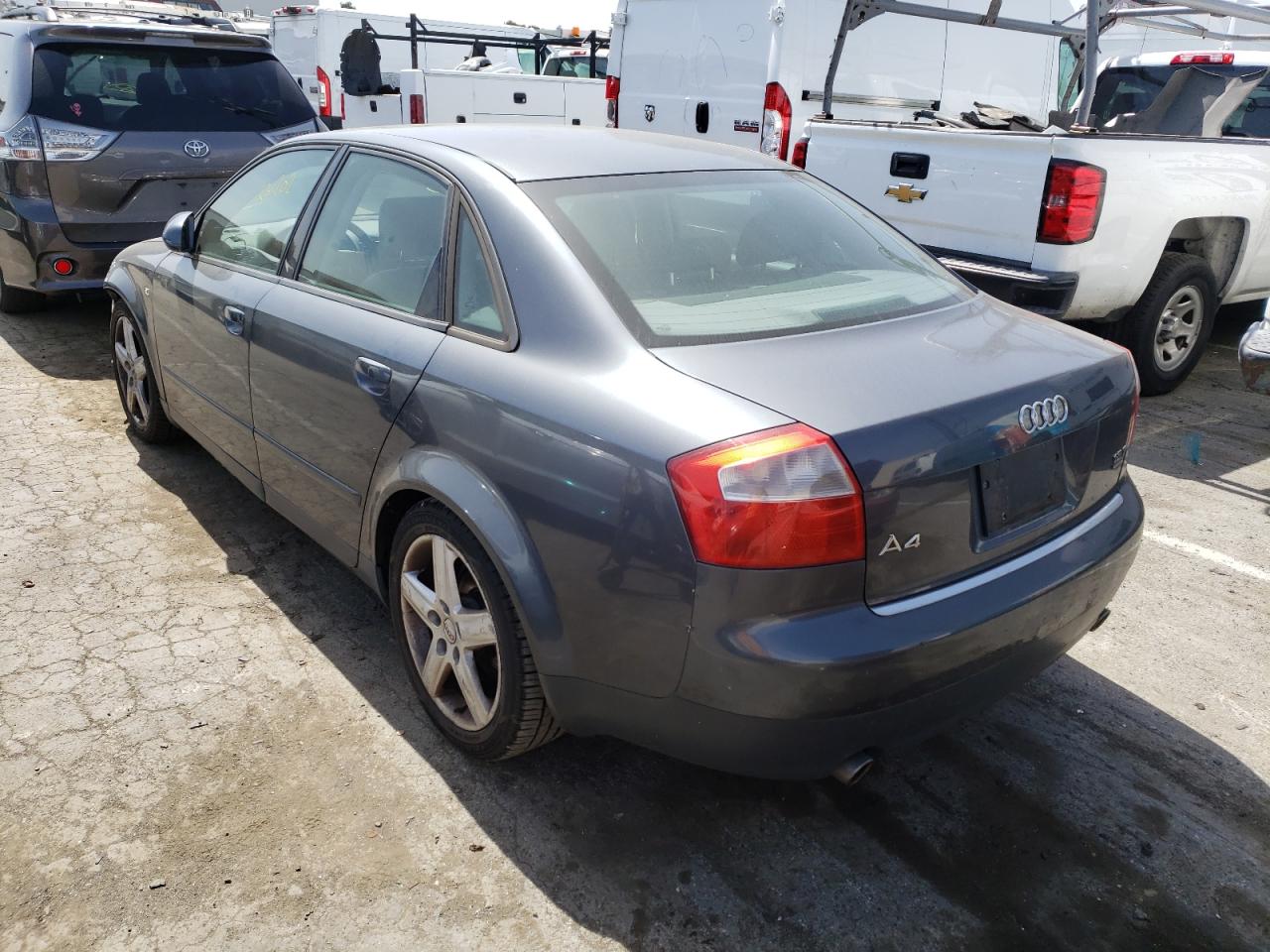 Photo 3 from auction – 2002 AUDI A4 1.8T QU with VIN WAULC68E92A154689