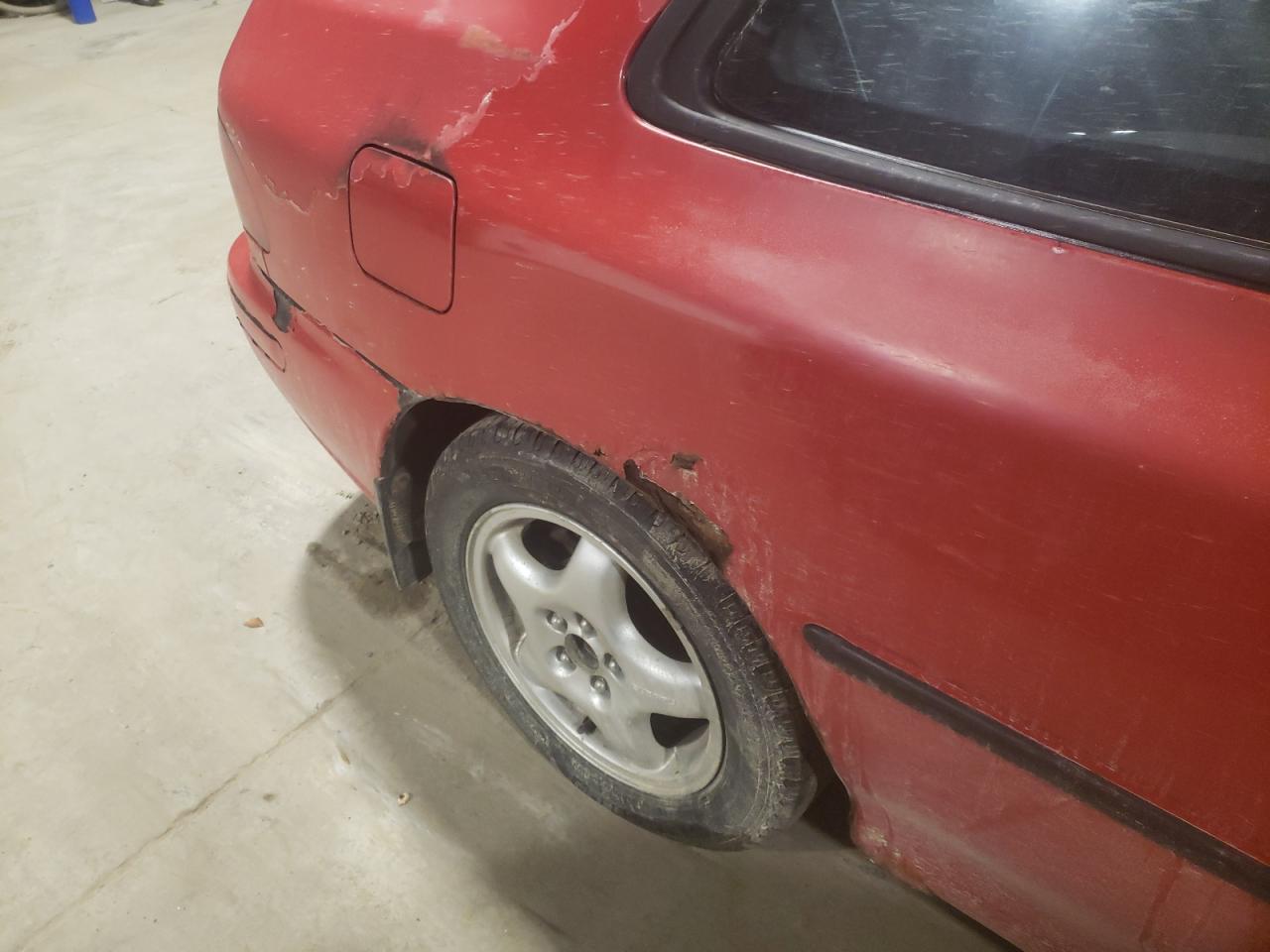 Photo 9 from auction – 1995 SUBARU IMPREZA LX with VIN JF1GM6558SH410498