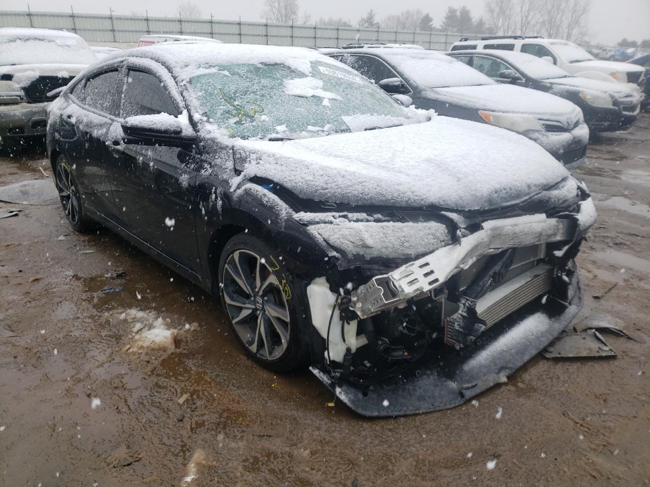 Photo 1 from auction – 2017 HONDA CIVIC SI with VIN 2HGFC1E52HH702437