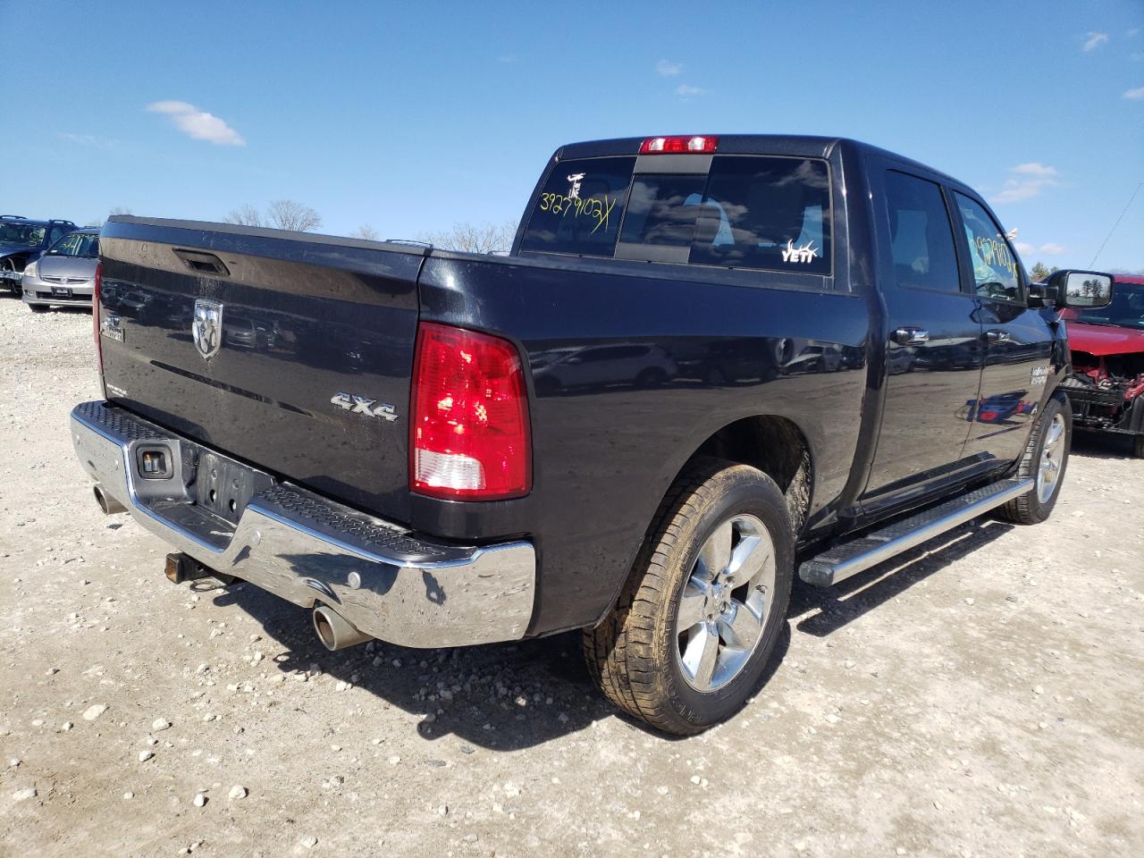 Photo 4 from auction – 2017 RAM 1500 SLT with VIN 3C6RR7LT3HG689767