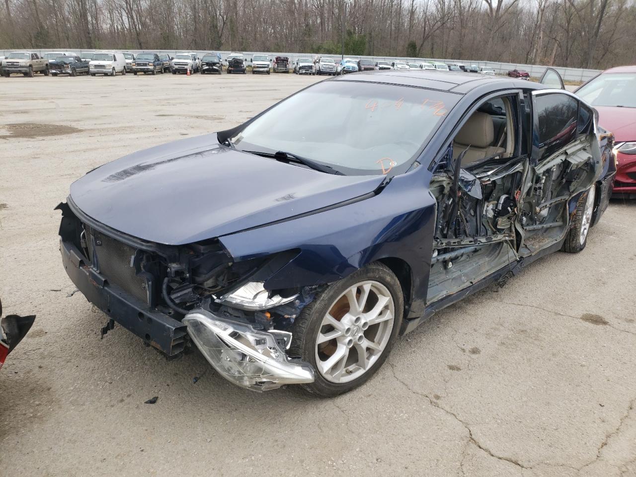 Photo 2 from auction – 2012 NISSAN MAXIMA S with VIN 1N4AA5AP3CC849722