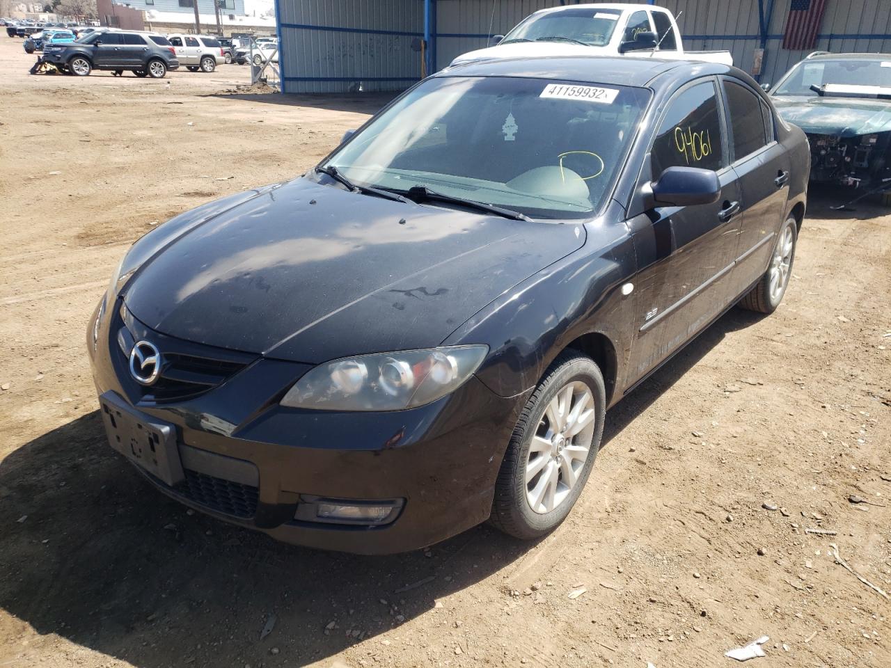 Photo 2 from auction – 2008 MAZDA 3 S with VIN JM1BK323381847953