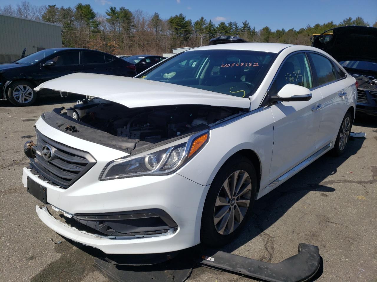 Photo 2 from auction – 2015 HYUNDAI SONATA SPO with VIN 5NPE34AF4FH213729