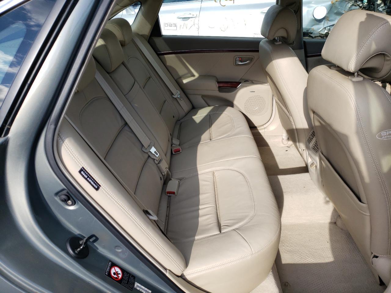Photo 6 from auction – 2008 HYUNDAI AZERA SE with VIN KMHFC46F68A263499