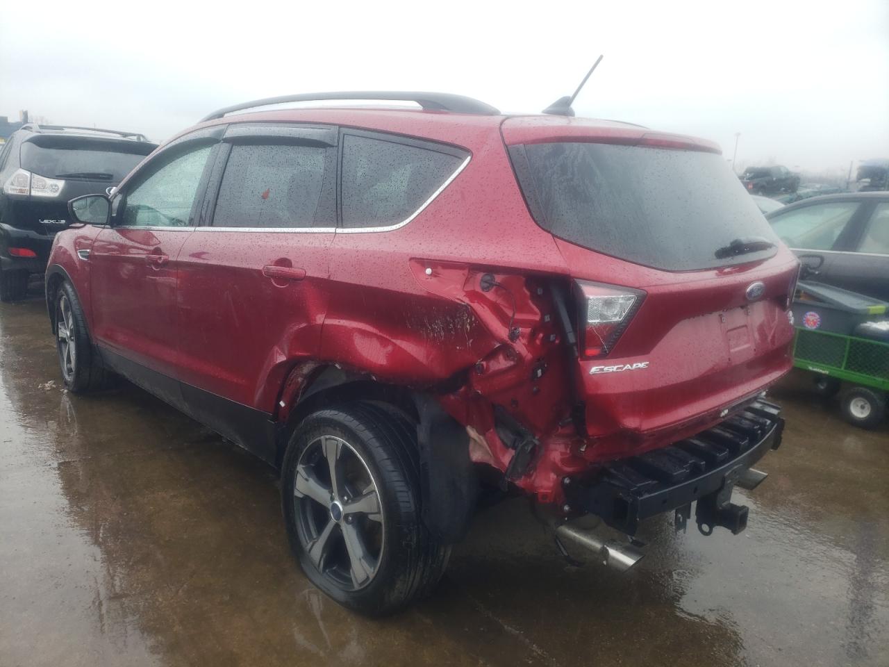 Photo 3 from auction – 2018 FORD ESCAPE SEL with VIN 1FMCU0HD0JUA21526
