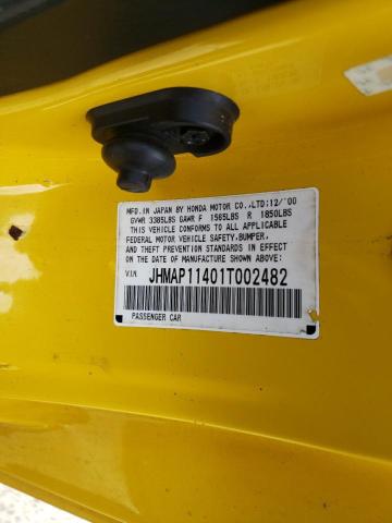 Photo 10 from auction – 2001 HONDA S2000 with VIN JHMAP11401T002482