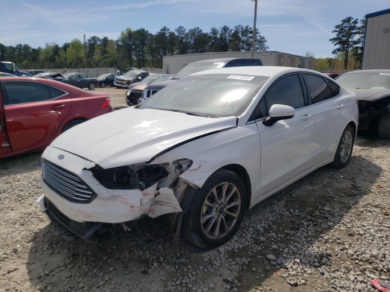 Photo 2 from auction – 2017 FORD FUSION SE with VIN 3FA6P0HD9HR137940