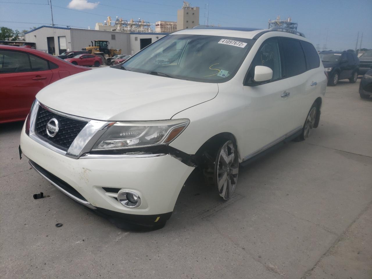 Photo 2 from auction – 2016 NISSAN PATHFINDER with VIN 5N1AR2MN4GC602948