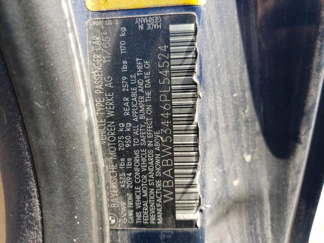 Photo 10 from auction – 2006 BMW 330 CI with VIN WBABW53446PL54524