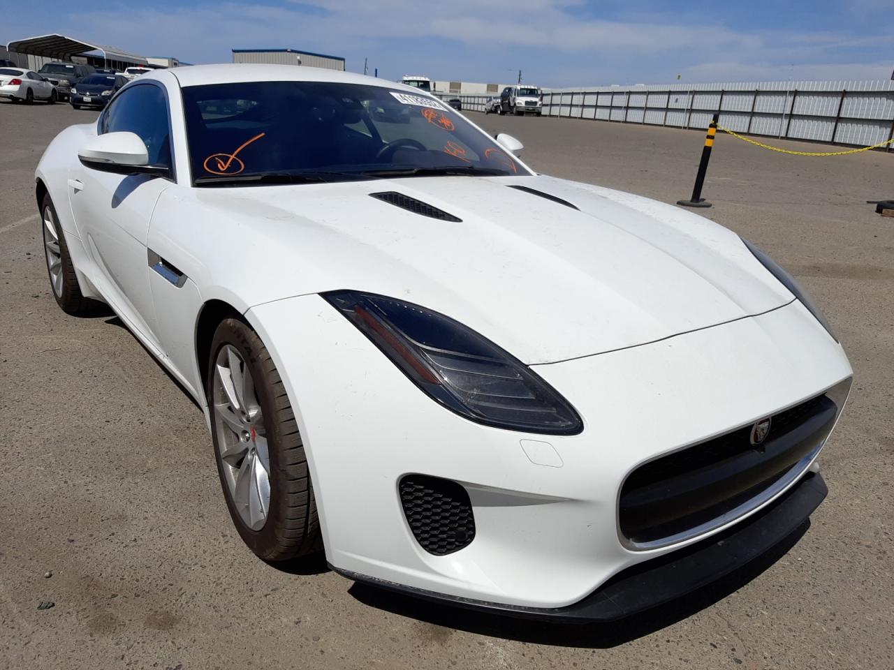 JAGUAR F-TYPE 2018 with VIN SAJDD1EV2JCK49207 - Photo from auction