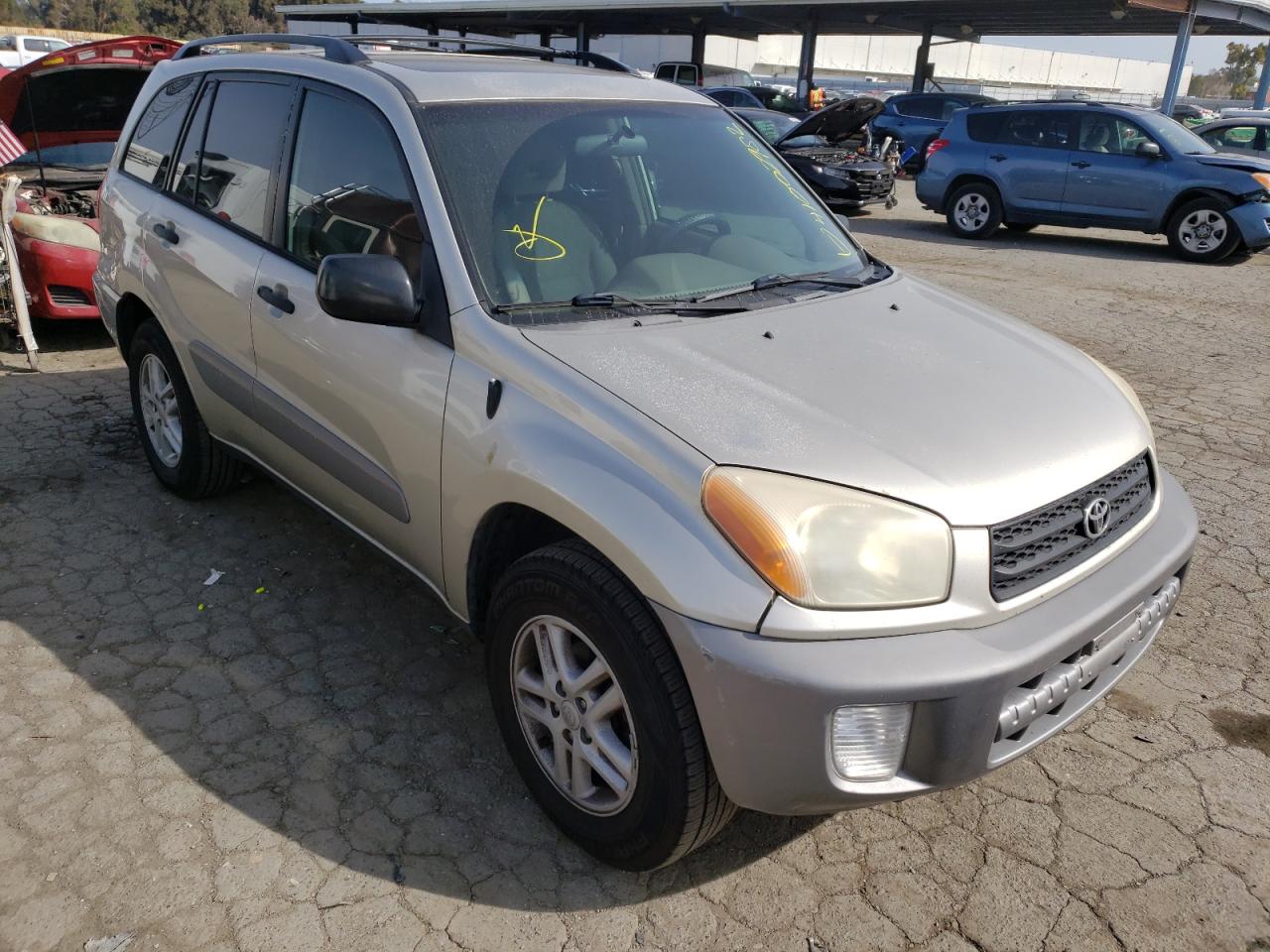 TOYOTA RAV4 2002 with VIN JTEGH20V820070777 - Photo from auction