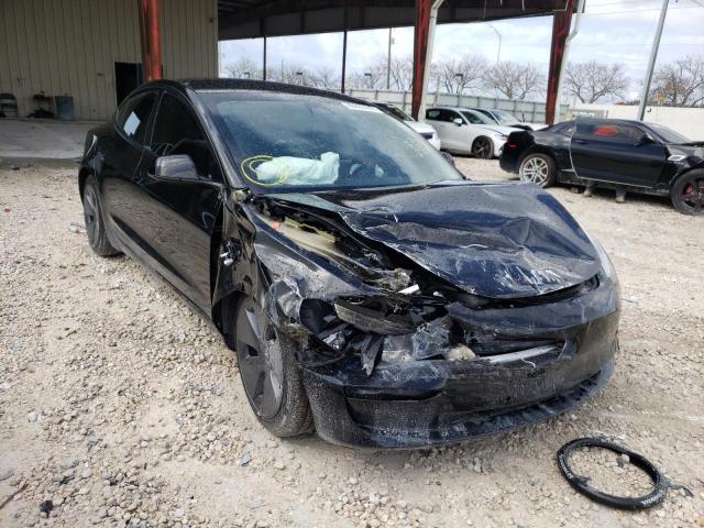 TESLA MODEL 3 2021 with VIN 5YJ3E1EA3MF853974 - Photo from auction