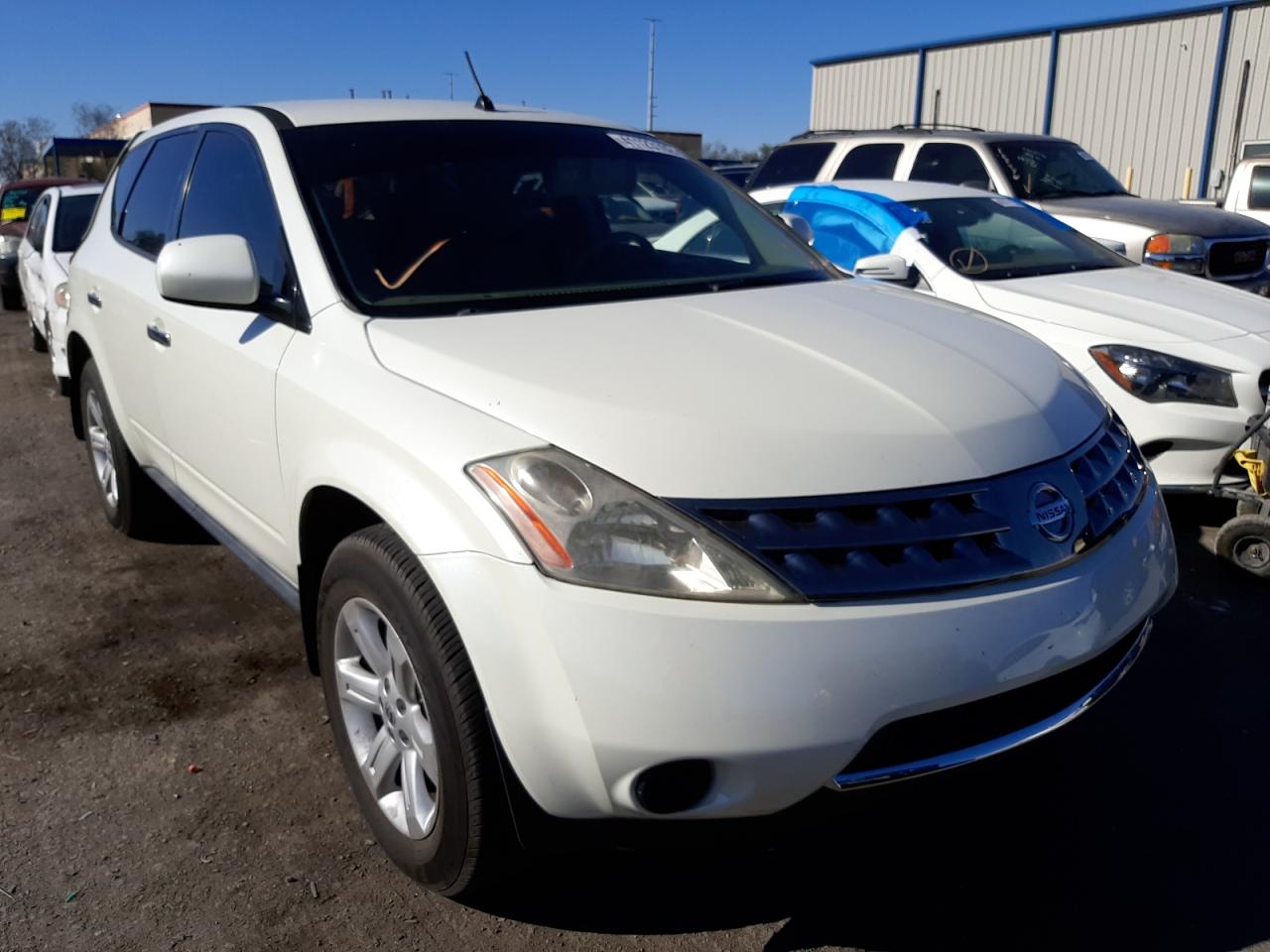 NISSAN MURANO SL 2007 with VIN JN8AZ08T77W504324 - Photo from auction