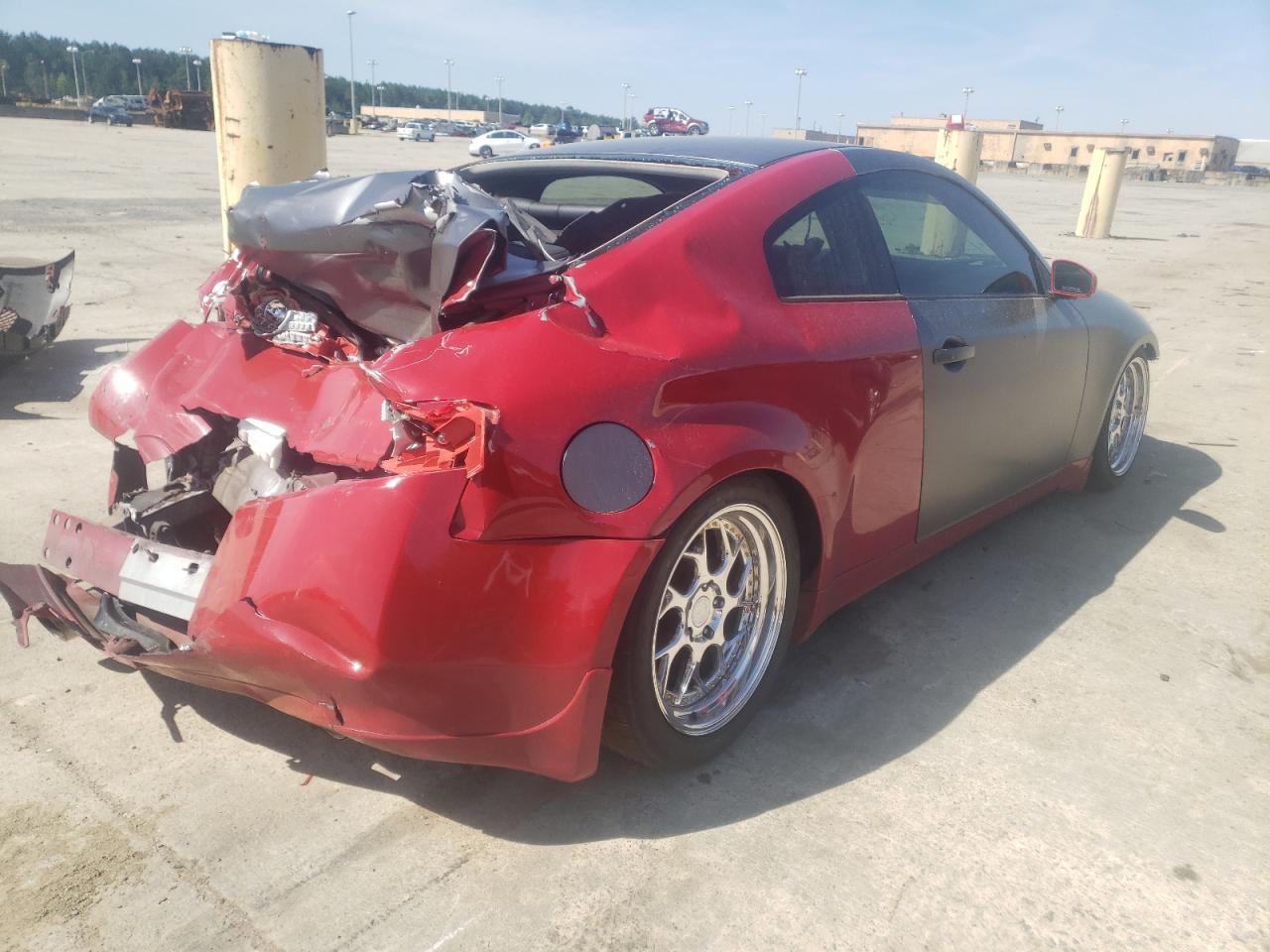 Photo 4 from auction – 2006 INFINITI G35 with VIN JNKCV54E86M708465