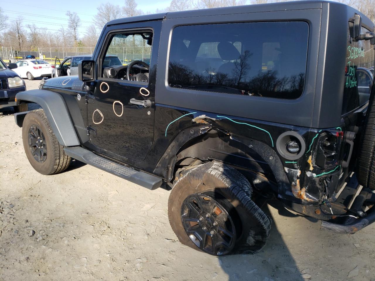 Photo 9 from auction – 2015 JEEP WRANGLER S with VIN 1C4GJWAG4FL767934