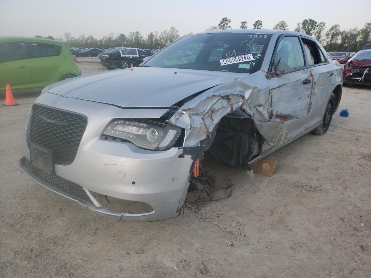 Photo 2 from auction – 2021 CHRYSLER 300 S with VIN 2C3CCABG1MH537213