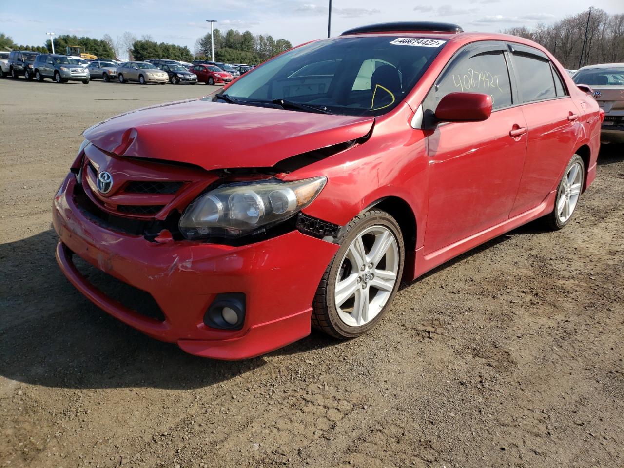 Photo 2 from auction – 2013 TOYOTA COROLLA BA with VIN 5YFBU4EE9DP125440