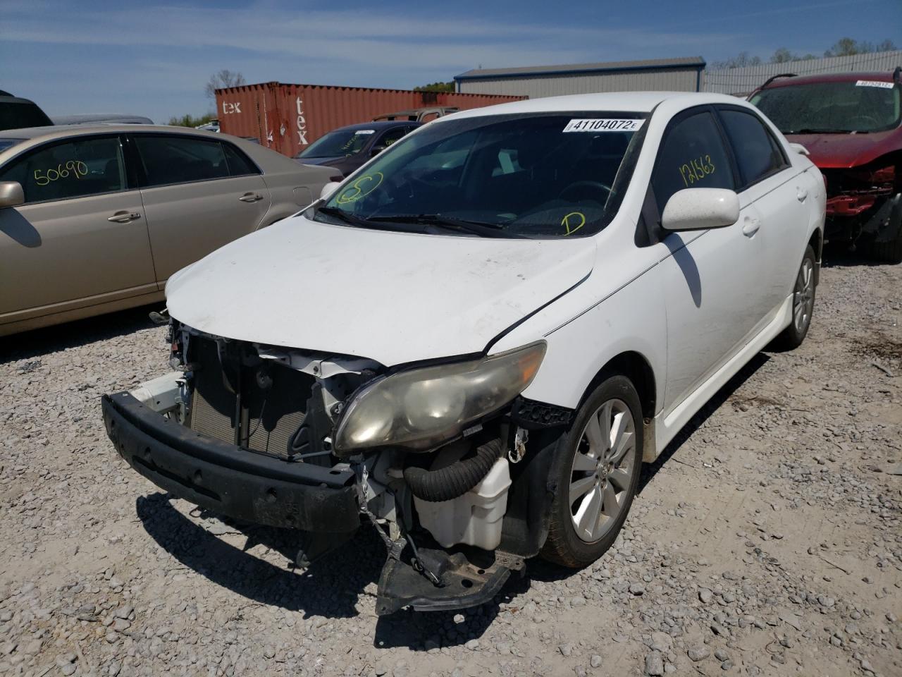 Photo 2 from auction – 2009 TOYOTA COROLLA BA with VIN 2T1BU40E59C157851