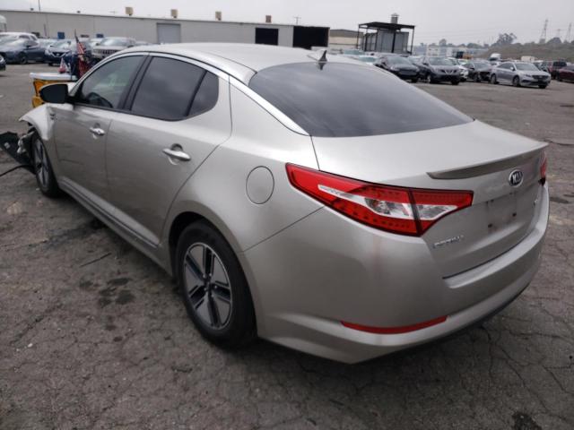 Photo 3 from auction – 2013 KIA OPTIMA HYB with VIN KNAGM4ADXD5045447