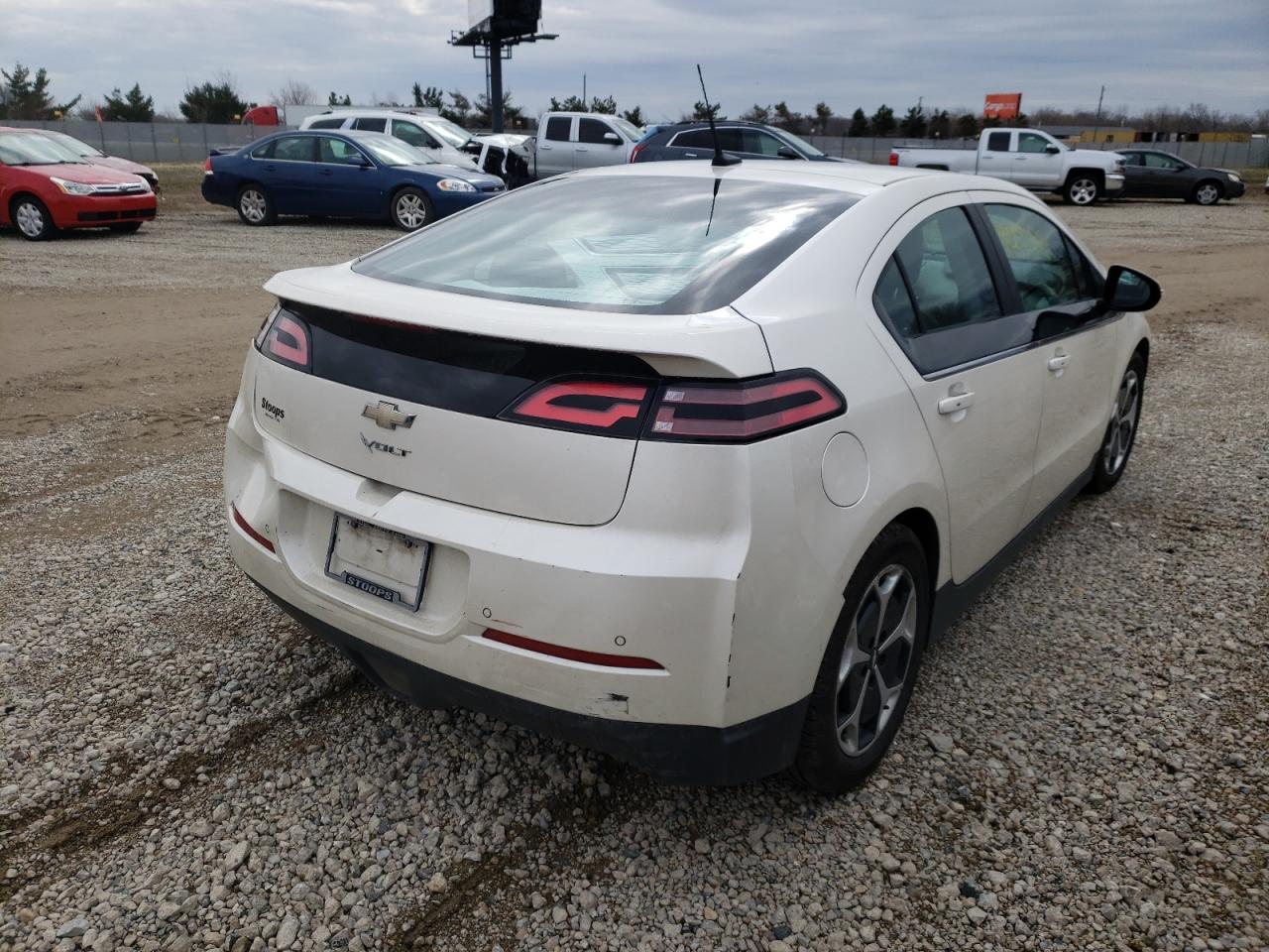 Photo 4 from auction – 2014 CHEVROLET VOLT with VIN 1G1RD6E44EU168730