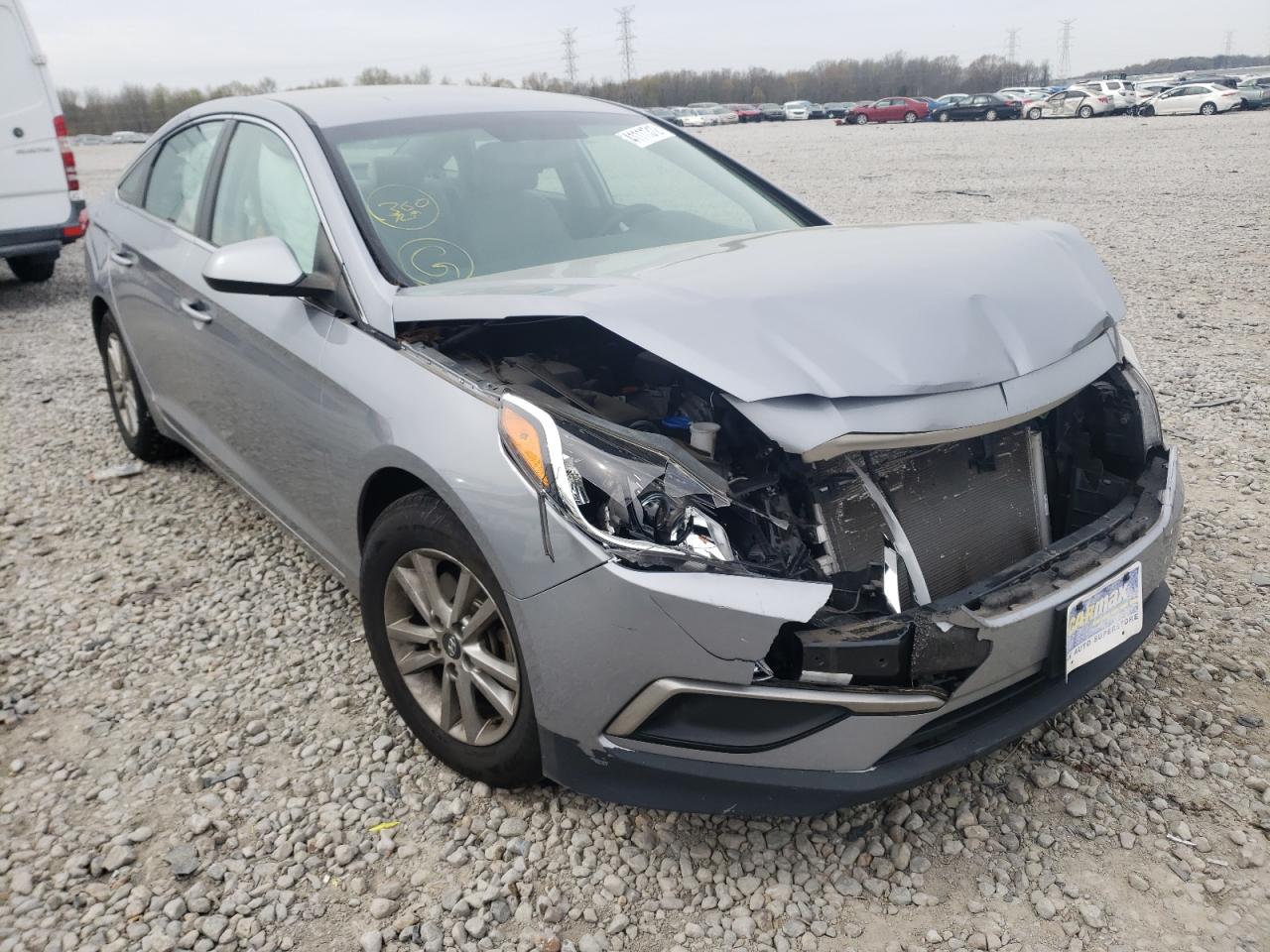 HYUNDAI SONATA SE 2017 with VIN 5NPE24AF0HH472272 - Photo from auction