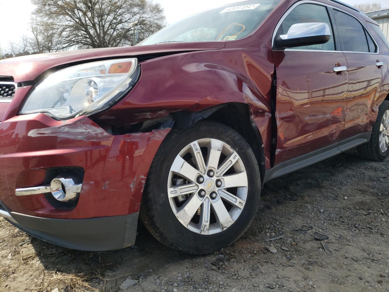 Photo 9 from auction – 2011 CHEVROLET EQUINOX LT with VIN 2CNALPEC9B6340681