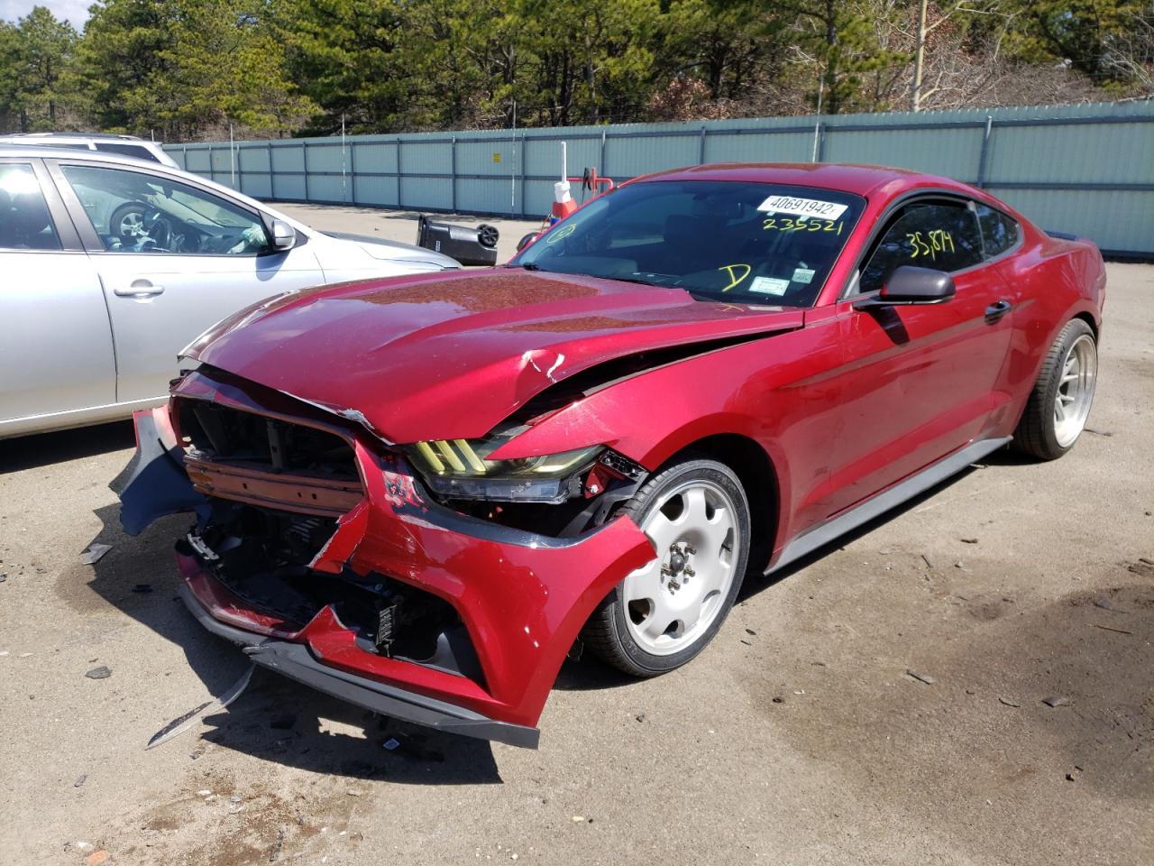 Photo 2 from auction – 2016 FORD MUSTANG with VIN 1FA6P8TH5G5235521