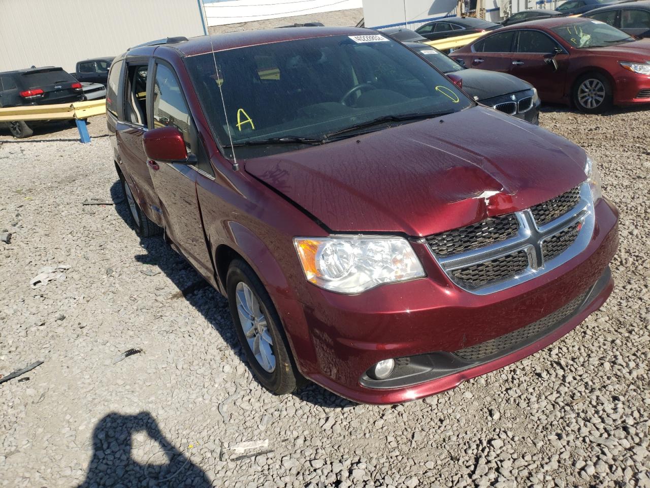 DODGE GRAND CARA 2019 with VIN 2C4RDGCG4KR789856 - Photo from auction
