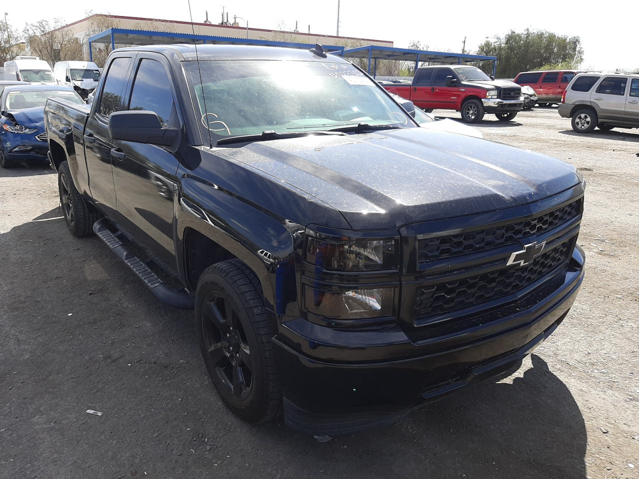 CHEVROLET SILVERADO 2015 with VIN 1GCRCPEH3FZ349891 - Photo from auction
