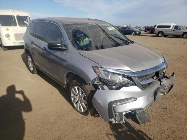 HONDA PILOT LX 2019 with VIN 5FNYF6H13KB086829 - Photo from auction