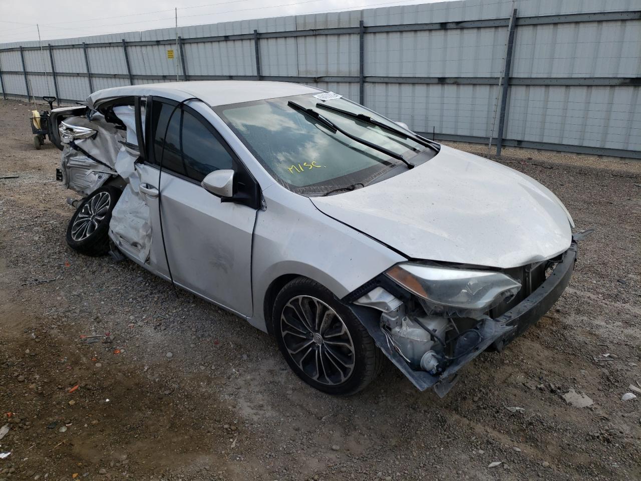 TOYOTA COROLLA L 2014 with VIN 5YFBURHE5EP172524 - Photo from auction