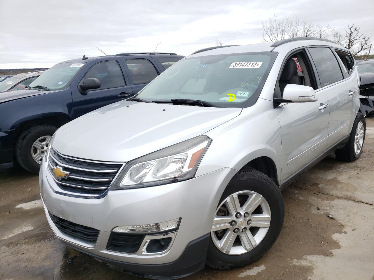 Photo 2 from auction – 2014 CHEVROLET TRAVERSE L with VIN 1GNKRGKDXEJ307787
