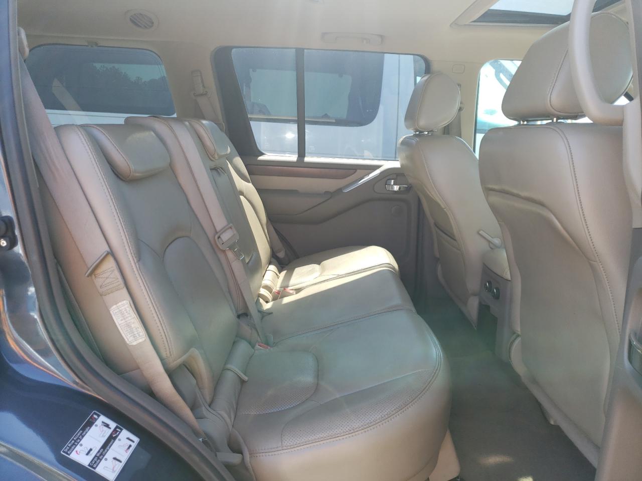 Photo 6 from auction – 2008 NISSAN PATHFINDER with VIN 5N1BR18A48C626724