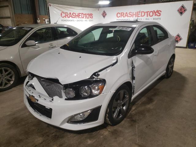 Photo 2 from auction – 2016 CHEVROLET SONIC RS with VIN 1G1JG5SB5G4182477