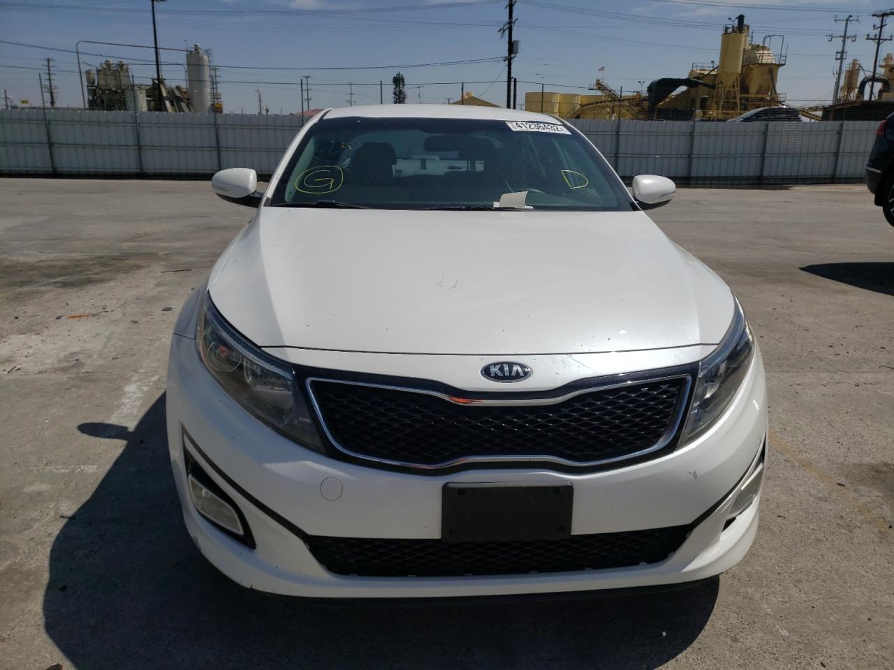 Photo 9 from auction – 2015 KIA OPTIMA LX with VIN KNAGM4A70F5582292
