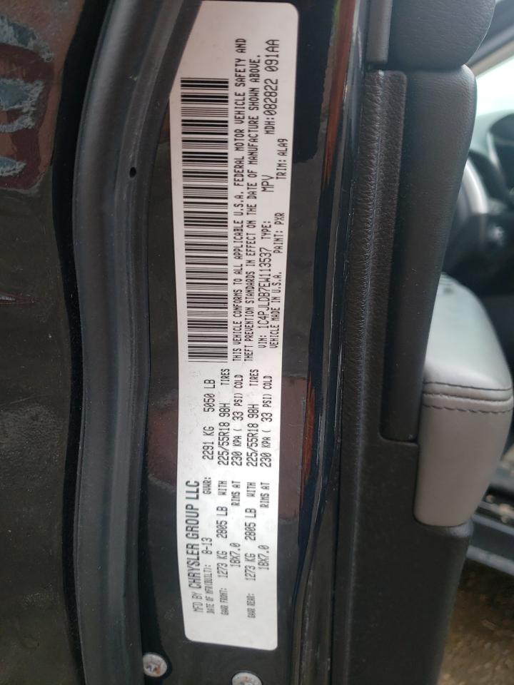 Photo 10 from auction – 2014 JEEP CHEROKEE L with VIN 1C4PJLDB7EW113537