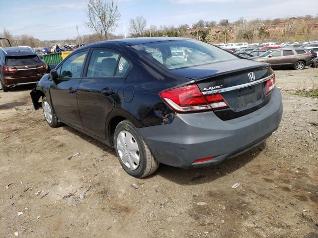 Photo 3 from auction – 2014 HONDA CIVIC LX with VIN 2HGFB2F58EH503329