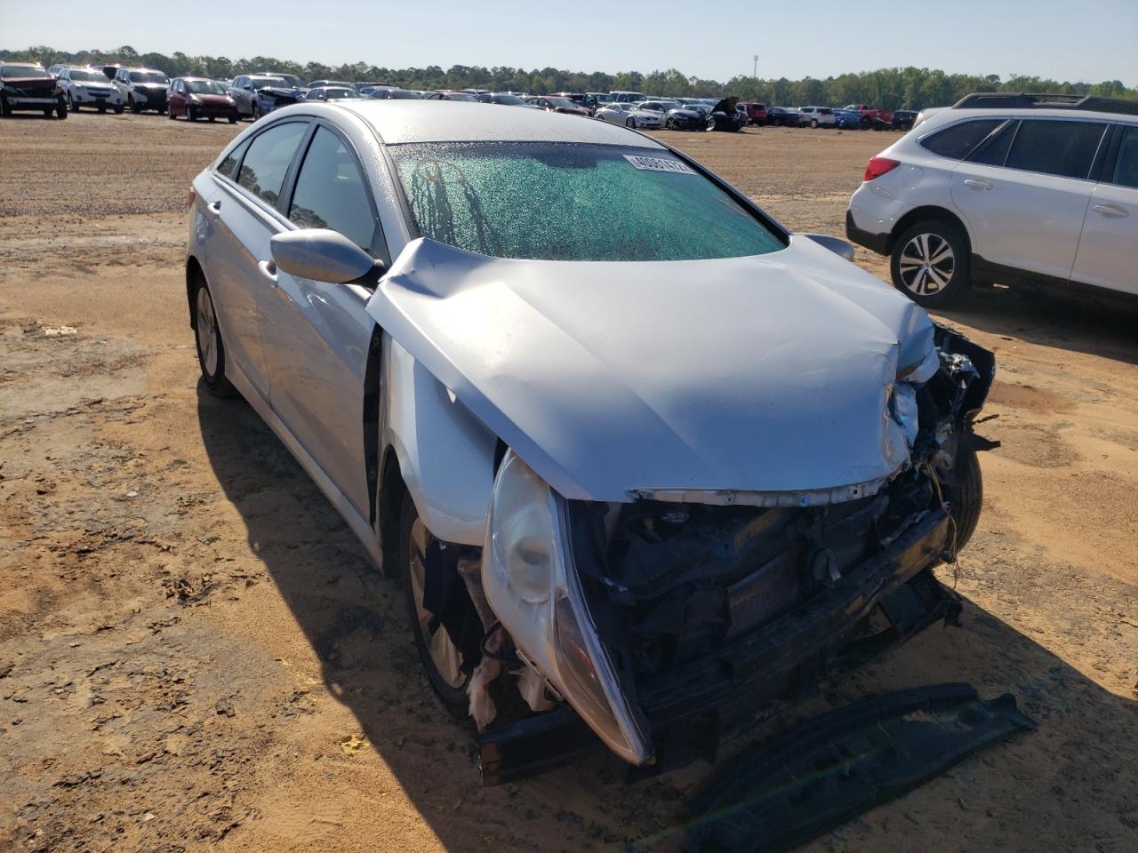 HYUNDAI SONATA GLS 2014 with VIN 5NPEB4AC8EH818196 - Photo from auction