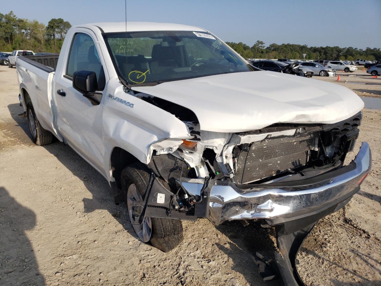 Photo 1 from auction – 2021 CHEVROLET SILVERADO with VIN 3GCNWAEF3MG287102