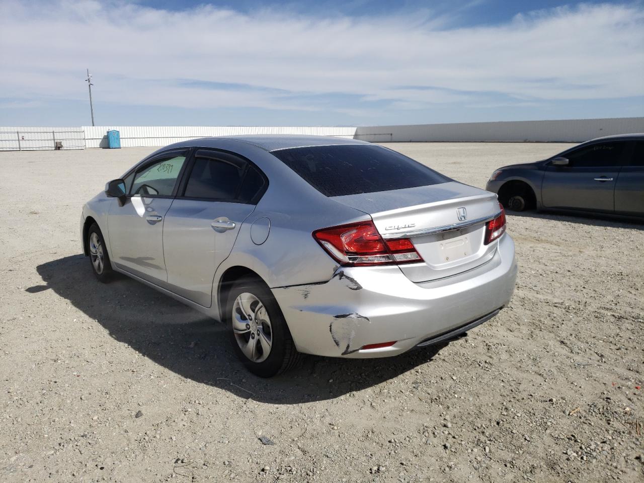 Photo 3 from auction – 2013 HONDA CIVIC LX with VIN 19XFB2F59DE293476
