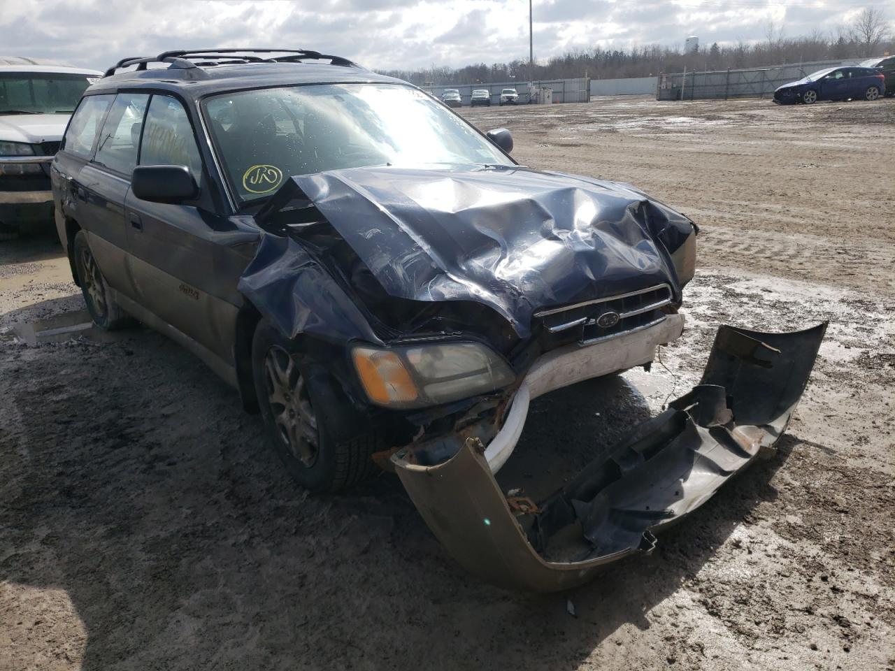SUBARU LEGACY 2002 with VIN 4S3BH675327633592 - Photo from auction
