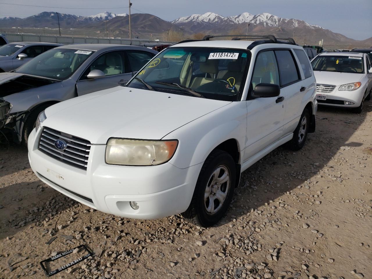 Photo 2 from auction – 2007 SUBARU FORESTER 2 with VIN JF1SG63687H700079