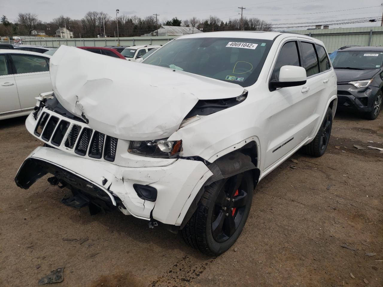 Photo 2 from auction – 2015 JEEP GRAND CHER with VIN 1C4RJFAG3FC213759