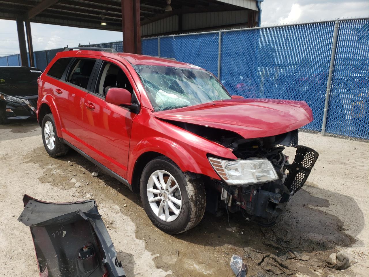 DODGE JOURNEY SX 2015 with VIN 3C4PDCBG4FT678468 - Photo from auction