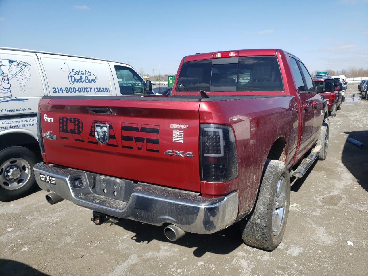 Photo 4 from auction – 2015 RAM 1500 SLT with VIN 1C6RR7GTXFS645166