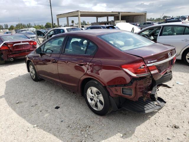 Photo 3 from auction – 2013 HONDA CIVIC LX with VIN 19XFB2F57DE009424