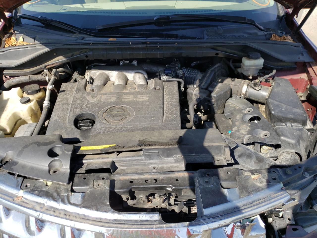 Photo 7 from auction – 2007 NISSAN MURANO SL with VIN JN8AZ08W77W614865