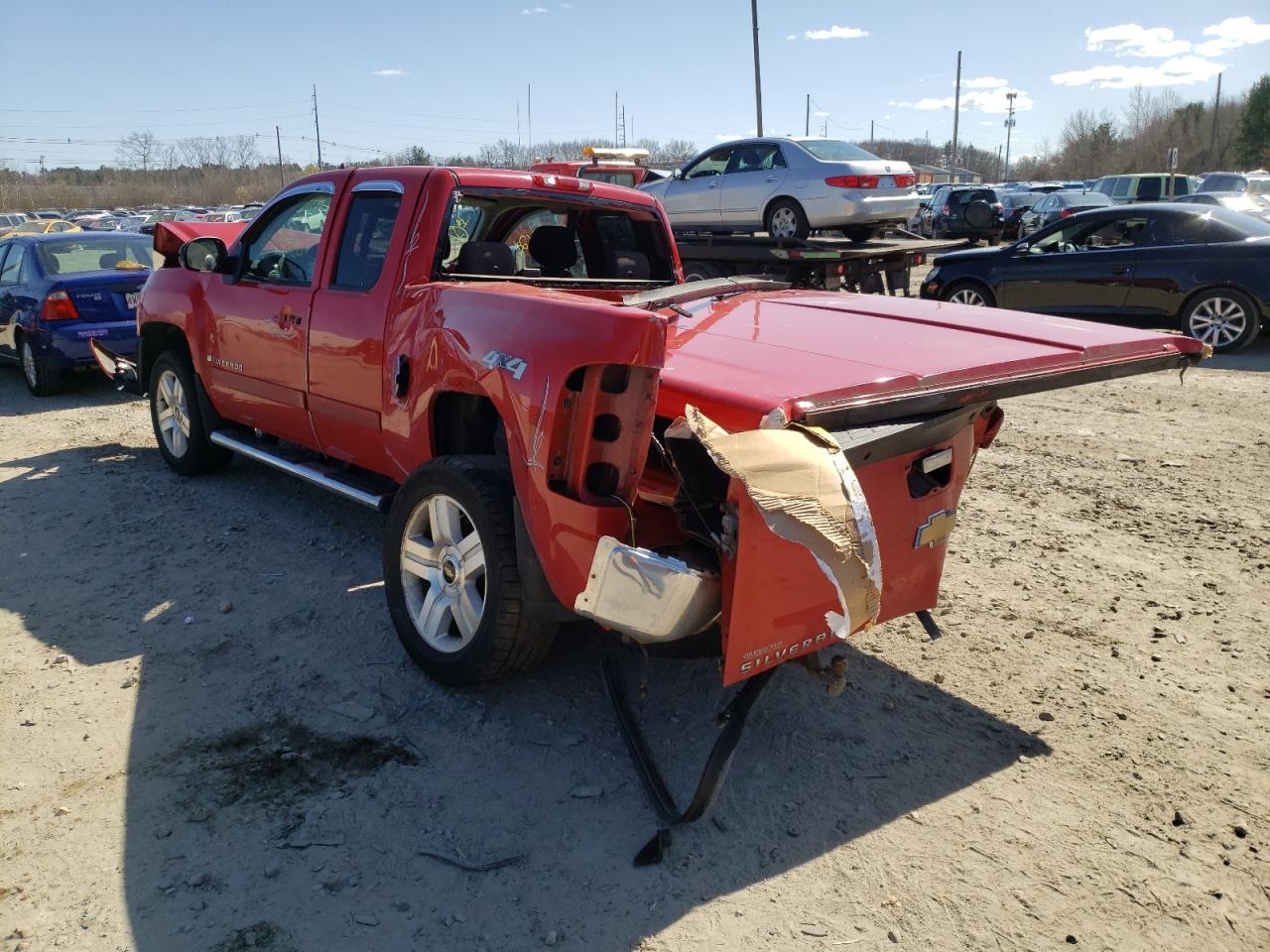 Photo 16 from auction – 2008 CHEVROLET SILVERADO with VIN 2GCEK19J081285736