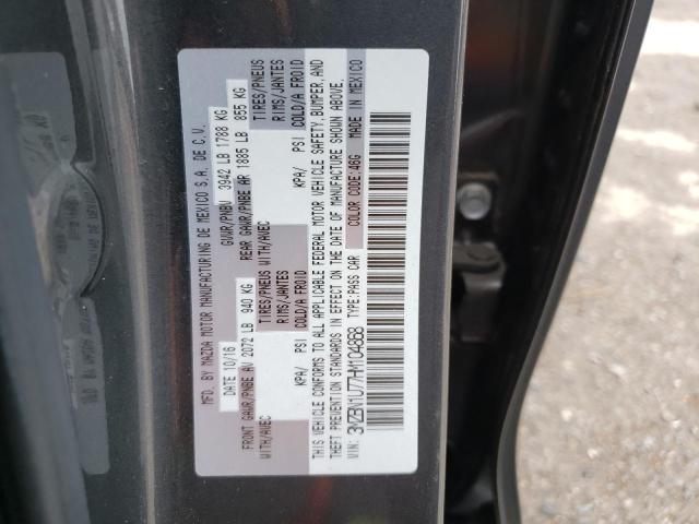 Photo 10 from auction – 2017 MAZDA 3 SPORT with VIN 3MZBN1U77HM104868
