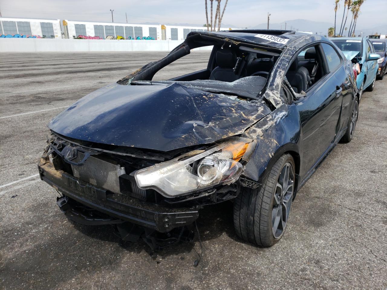 Photo 2 from auction – 2016 KIA FORTE SX with VIN KNAFZ6A37G5631334